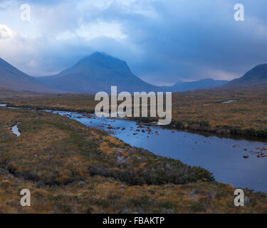 Nördlichen Teil des Cuillin Gebirges auf der Isle Of Skye in Schottland Stockfoto