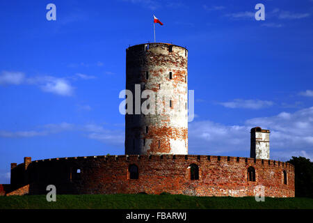 Wisłoujście Festung & Leuchtturm, Danzig Polen Stockfoto