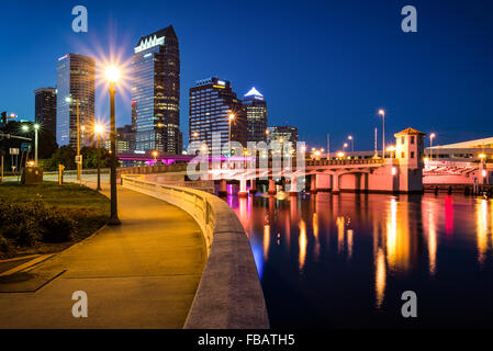 Die Innenstadt von Tampa Florida Stockfoto