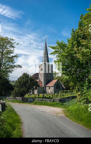 St. Peter anglikanische Pfarrkirche Feld Broughton Stockfoto