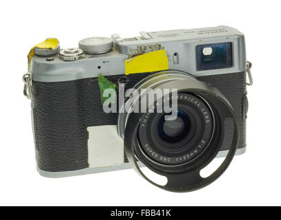 Fujifilm X100 digitale Messsucher-Kamera Stockfoto