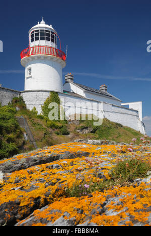 Leuchtturm an der Crookhaven Bay auf Mizen Halbinsel, County Cork, Irland Stockfoto