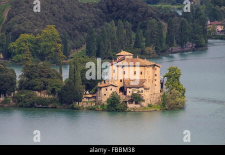 Toblino Castel 03 Stockfoto