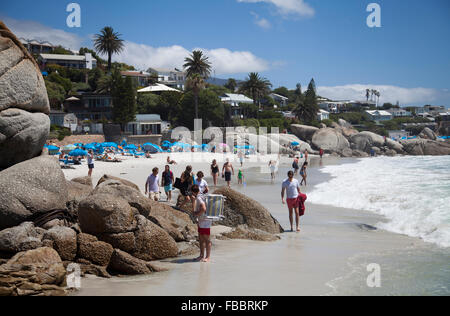 Clifton dritten Strand in Kapstadt - Südafrika Stockfoto