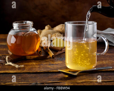 Ingwer Tee Stockfoto