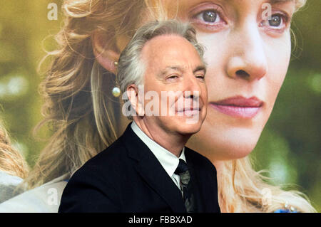 Alan Rickman Bei der Premiere des Kinofilms "Sterben Gärtnerin von Versailles" Im Kino in der Kulturbrauerei. Berlin, 22.04.2015 Stockfoto