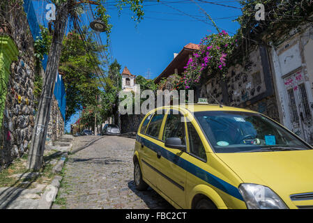 Stadtteil Santa Teresa, Rio De Janeiro, Brasilien Stockfoto