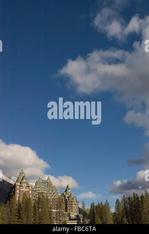 Fairmont Banff Springs Hotel. Banff, Alberta, Kanada. Nord-Amerika Stockfoto