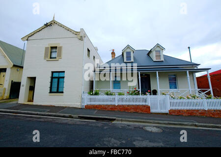 Battery Point Bereich Hobart Tasmanien Australien River Derwent AU Stockfoto