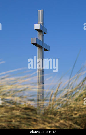 Das Lothringer Kreuz am Juno Beach, Frankreich Stockfoto