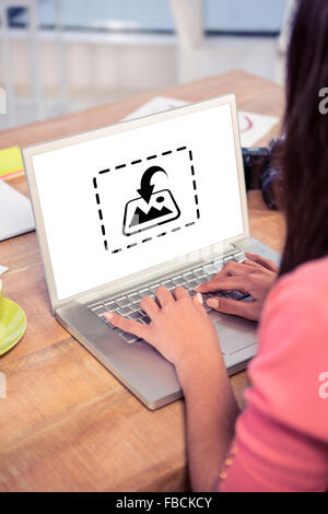 Zusammengesetztes Bild Fotografie-Apps Stockfoto