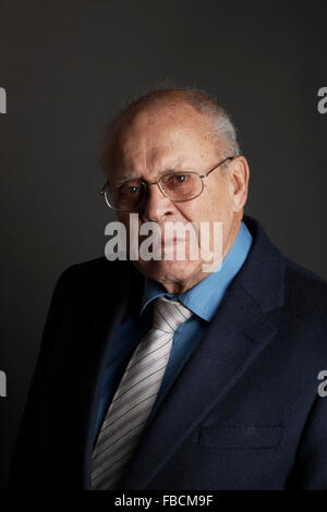 Humphrey Burton am literarischen Oldie Mittagessen 01.12.16 Stockfoto