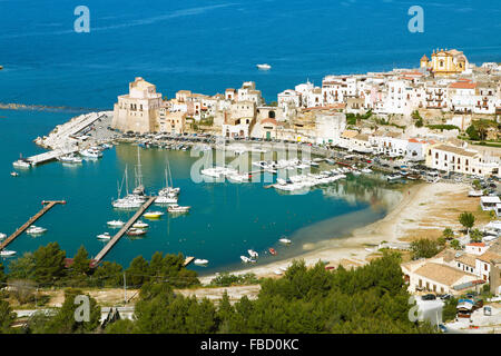 Castellammare del Golfo, Provinz Trapani, Sizilien, Italien Stockfoto