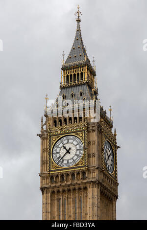 Elizabeth Tower, Big Ben, London, Vereinigtes Königreich Stockfoto