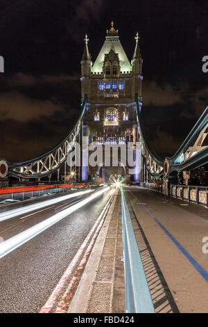 Tower Bridge, London, Vereinigtes Königreich Stockfoto