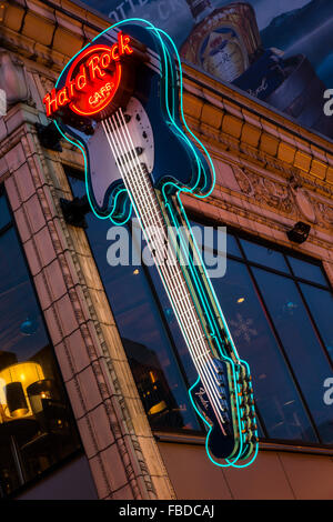 Hard Rock Cafe, Seattle, Washington, USA Stockfoto