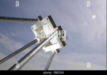 Universität von Ferrara (Italien), Department of Physics, wissenschaftliche Forschung auf konzentrierte Solarthermie Stockfoto