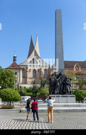 Emmaus Kloster und Memorial "Prag zu seinem siegreichen Söhne", Prag, Tschechische Republik Stockfoto