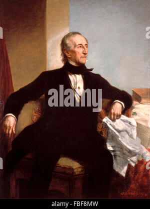 John Tyler. Porträt des 10. US-Präsidenten von George Peter Alexander Healy, Februar 1859 Stockfoto