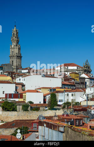 Clérigos Kirche Porto, Portugal Stockfoto