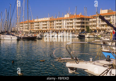 Hafen, Almerimar. Provinz Almeria, Andalusien, Spanien. Stockfoto