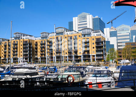 St. Katharine Docks, London, England, UK Stockfoto