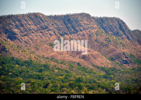 Urwüchsige Landschaft, Chapada Dos Veadeiros Brasilien Cerrado, Fauna, Geologie, Geologia, Goiás, Vale da Lua-Brasilien Stockfoto