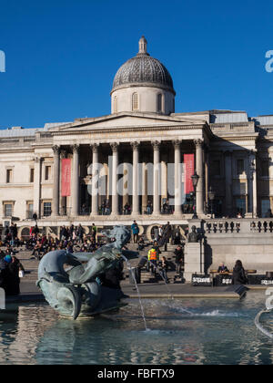 Die National Portrait Gallery in London Stockfoto