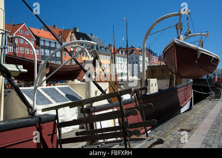 Kopenhagen ist die Hauptstadt von Dänemark und das kulturelle und wirtschaftliche Zentrum. Stockfoto