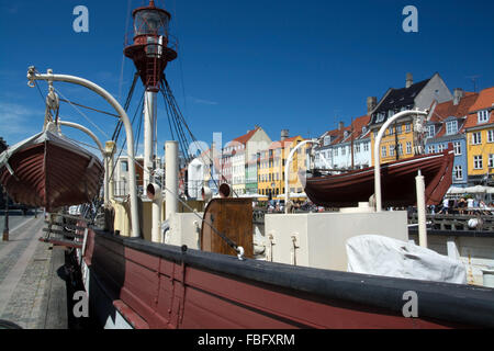 Kopenhagen ist die Hauptstadt von Dänemark und das kulturelle und wirtschaftliche Zentrum. Stockfoto