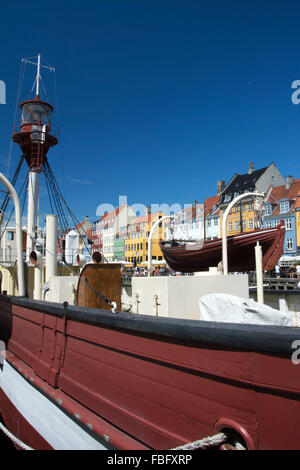 Kopenhagen ist die Hauptstadt von Dänemark und das kulturelle und wirtschaftliche Zentrum. Stockfoto