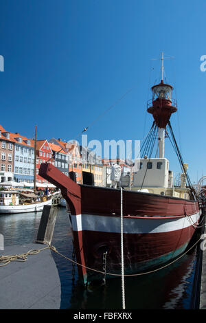 Kopenhagen ist die Hauptstadt von Dänemark und das kulturelle und wirtschaftliche Zentrum. Stockfoto