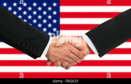 Die USA-Flagge Stockfoto