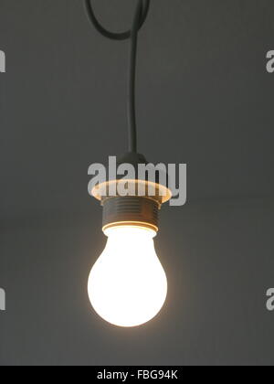 Nahaufnahme einer Glühbirne Stockfoto