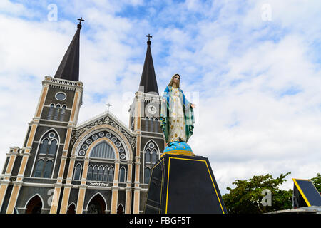 Heiligen Maria von der seligen Jungfrau Maria, Christus Kirche schönen Kulisse Stockfoto