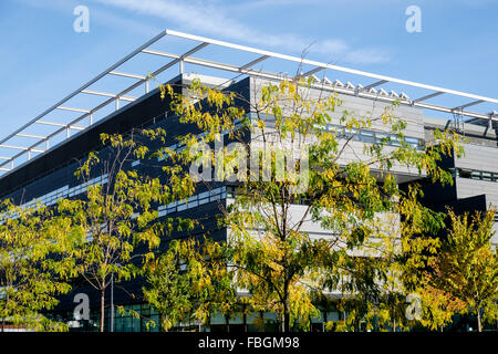 Alan Turing Gebäude im Herbst, The University of Manchester, UK Stockfoto