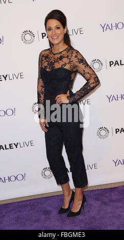 Ein Abend mit "Leben In Pieces" bei The Paley Center for Media - Ankünfte Featuring: Angelique Cabral wo: Los Angeles, California, Vereinigte Staaten von Amerika bei: 15. Dezember 2015 Stockfoto