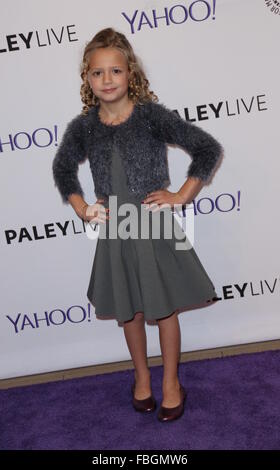 Ein Abend mit "Leben In Pieces" bei The Paley Center for Media - Ankünfte Featuring: Giselle Eisenberg wo: Los Angeles, California, Vereinigte Staaten von Amerika bei: 15. Dezember 2015 Stockfoto