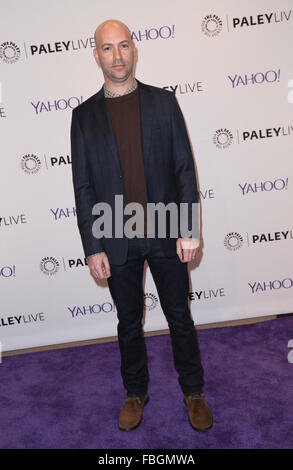 Ein Abend mit "Leben In Pieces" bei The Paley Center for Media - Ankünfte Featuring: Justin Adler wo: Los Angeles, California, Vereinigte Staaten von Amerika bei: 15. Dezember 2015 Stockfoto