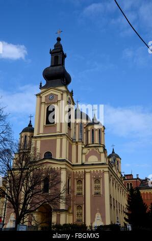 Serbisch-orthodoxen Kathedrale-Kirche des Nativity des Theotokos Sarajevo Bosnien Herzegowina Stockfoto