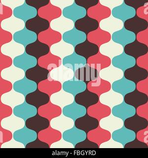 Hypnotische Musterdesign Hintergrund Stock Vektor