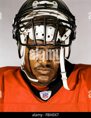 ORLANDO, FL-29 AUGUST: Profi-Fußball Spieler Derrick Brooks in Orlando, Florida am 29. August 2003. Stockfoto