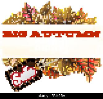 Herbst Sale Hintergrund. EPS 10 Stock Vektor