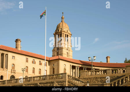 Schritte von Gärten, The Union Buildings auf Meintjieskop, Pretoria, Tshwane Stadtverwaltung, Gauteng, Südafrika Stockfoto