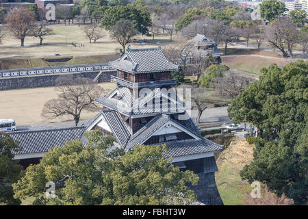 Burg Kumamoto in Japan Stockfoto