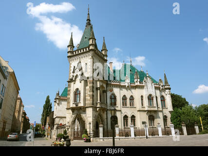 Altes Schloss im Zentrum Stadt Kosice. Slowakei. Stockfoto