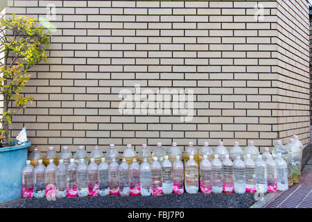 Japan Nishinomiya Shukugawa Reihe Von Pet Wasser Gefullten