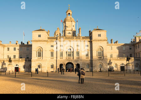 Die alten Admiralität Büros jetzt von Foreign and Commonwealth Office verwendet umfasst Horse Guards Parade Stockfoto