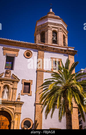 Ronda, Spanien am Merced Karmeliten Kloster. Stockfoto