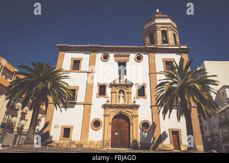 Ronda, Spanien am Merced Karmeliten Kloster. Stockfoto